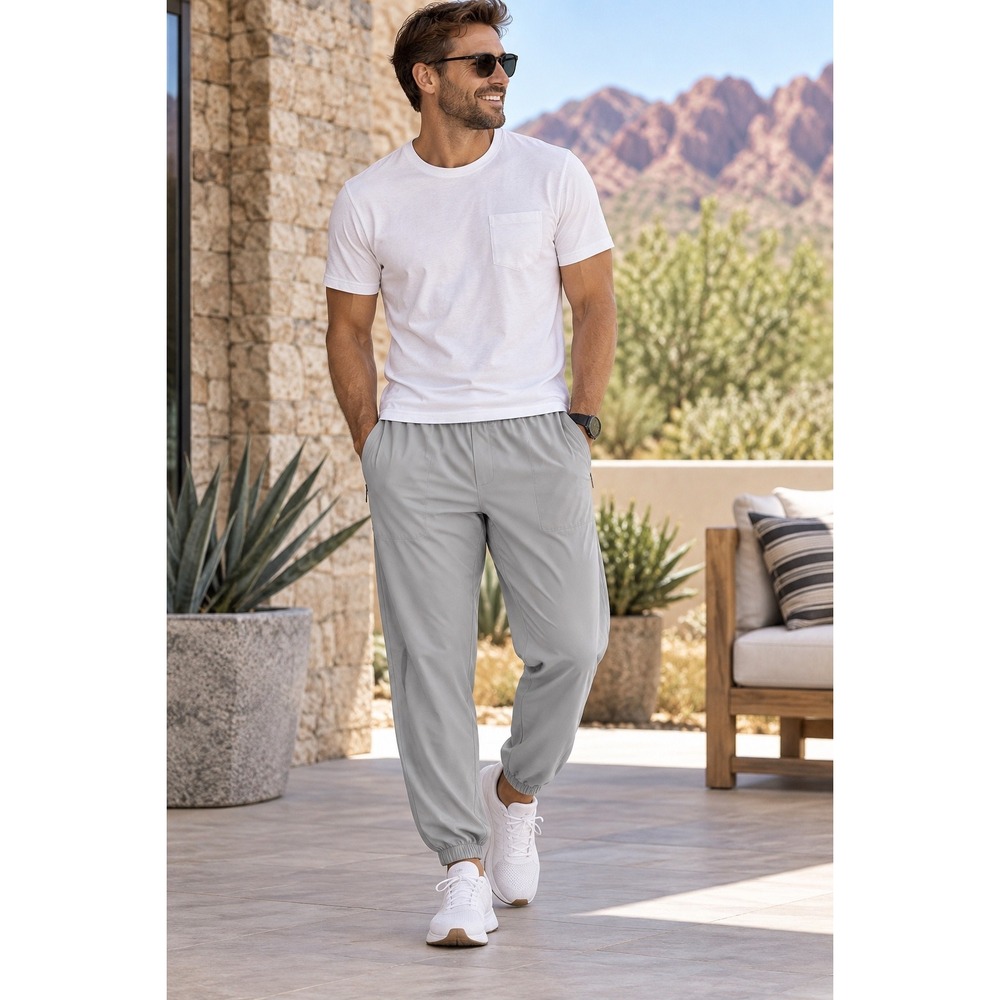 Lululemon Pace Breaker Jogger Rhino Grey Mens Sz Small LM5AY7S Running Pants